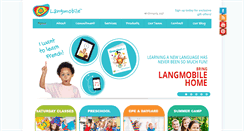 Desktop Screenshot of langmobile.com
